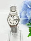 Vintage Seiko, 1980 model, battery replaced, original strap from Suwa Seikosha. Battery