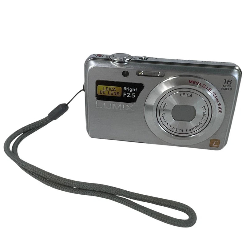 Panasonic Lumix Leica 16MP DMC-FS45 F2.5 Silver Digital Camera | Used