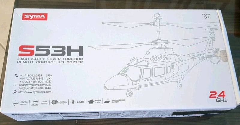 Syma S53H 3.5CH 2.4GHz Remote Control Helicopter