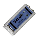 RCA high-to-low level converter adapter with blue circuit board and metal housing