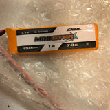 4x CNHL Ministar 450mah 70C 1s Battery  3.7v  16.65wh Battery