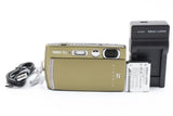 FUJIFILM FINEPIX Z1100 EXR Khaki Compact Digital Camera Tested Seller Japan