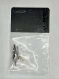 RC helicopter tail rotor hub hardware set in clear plastic bag with metal parts