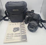 Fujifilm FinePix S9600 9MP Digital Camera 28-300mm Zoom Lens + Leather Bag