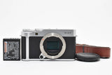 Fujifilm X-A7 Mirrorless Camera Body Silver Compact Photography