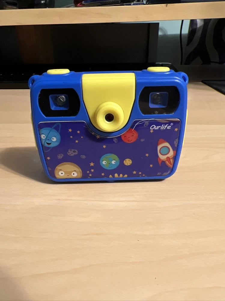 Ourlife Kids Camera, Selfie Action Child Gift Cameras,1080P 8MP 2.4 I