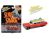 JOHNNY LIGHTNING 1:64 1959 Cadillac Ambulance Surf Shark Model JLSP256-4G