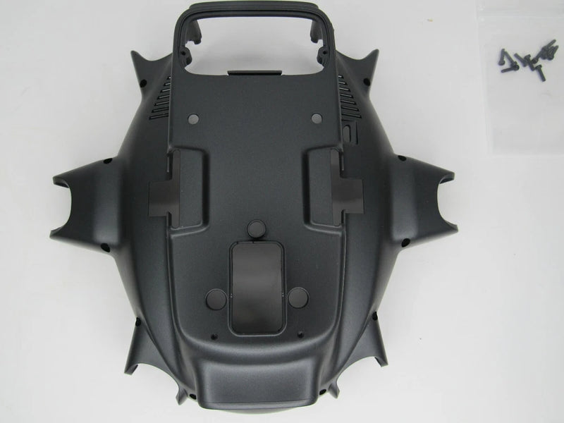 Dark gray drone lower body shell hull with handle openings and side fins