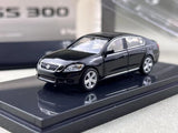 Model1 1:64 Black GS300 Luxury Sedan Sports Model Metal Diecast Car