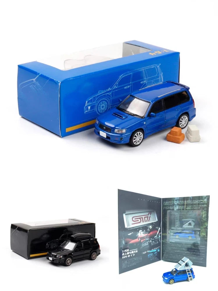 ModelModel MM 1:64 Forester SG9 STI Alloy car Model Collectible Ornament Gift
