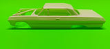 AMT 63 1963 Chevy Impala SS 409 1/25 Body Shell Hardtop Promo Annual Style Model