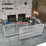 2 PCS 1:64/87 Fences Model Use for Mode Car Diorama Scene Display Accessories