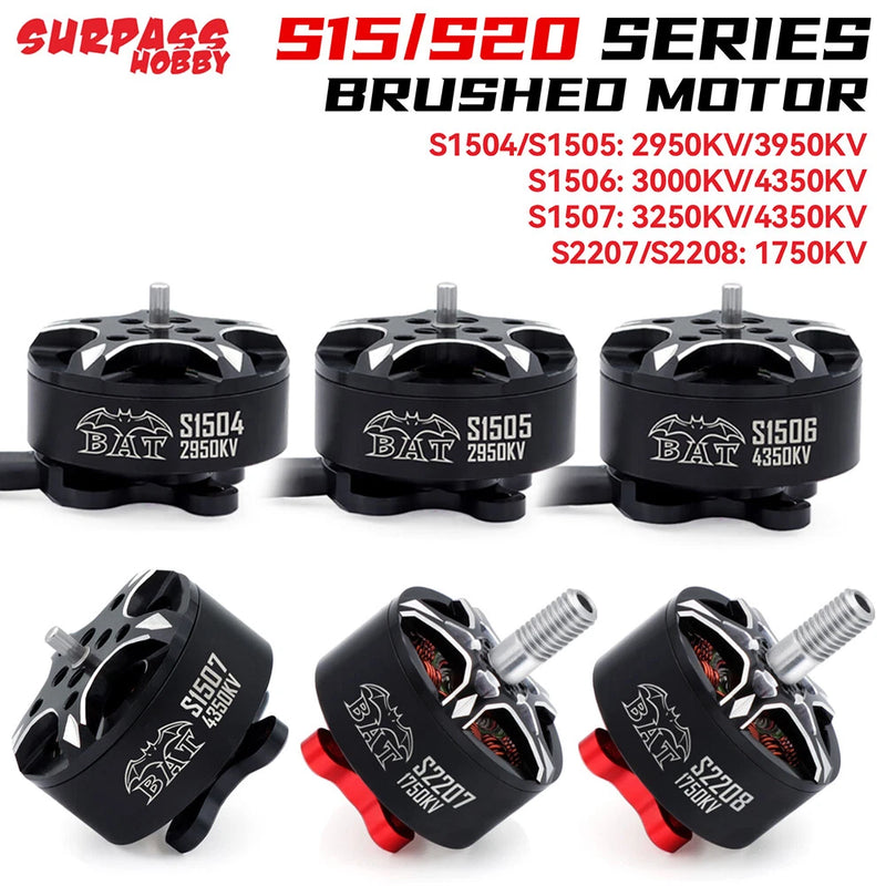 SURPASSHOBBY BAT S15 S22 Series Brushless Motor For 3IN 3.5IN 4IN 5IN FPV Drone