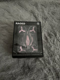 Raoed EC210 drone retail box with pink quadcopter and controller icon