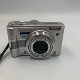 Panasonic Lumix DMC-LZ5 6.0MP Digital Camera Silver Parts Or Repair Only- Read