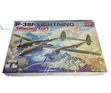 NEW Academy #12208 P-38F Lightning Glacier Girl (1:48) scale - Hobby Model Kit