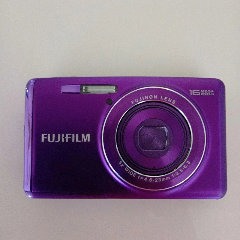 FUJIFILM JX700 Purple Compact Digital Camera Tested Working Seller Japan