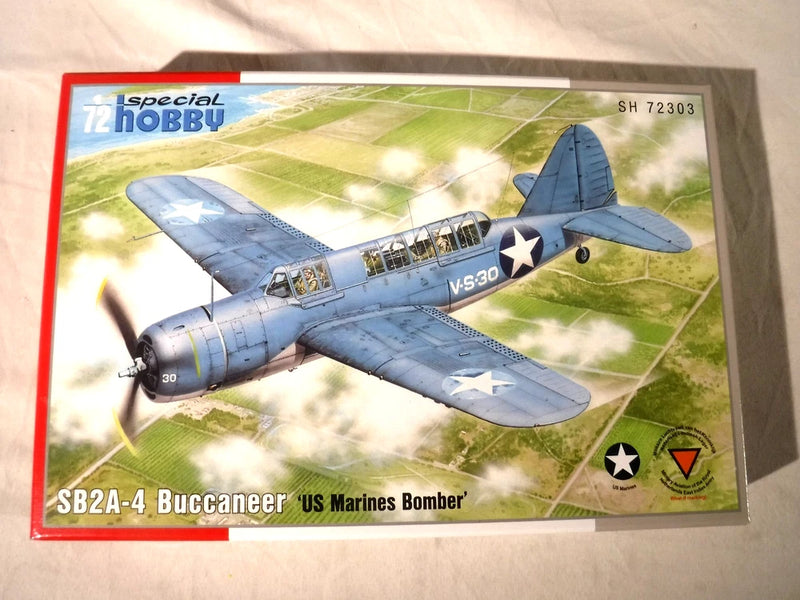 1/72 Special Hobby SB2A - 4 Buccaneer US Marines Bomber PE & PUR Parts # 72303