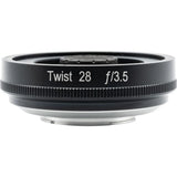Lensbaby Mirrorless 28mm Twist 28 Pancake Lens for Fuji X