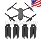 2 Pairs New For DJI Drone Mavic 2 Pro 2 Zoom 8743 Low Noise Propeller SILVER