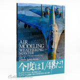 Airplane modeling weathering master book with blue fighter jet cover art