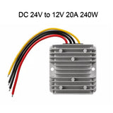 DC 24V to DC 12V 20A 240W Step Down DC/DC Power Converter Regulator Waterproof