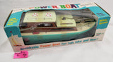 Union Craft Model Outboard Cruiser Boat B914 Power Battery Scale Wood Wooden Battery