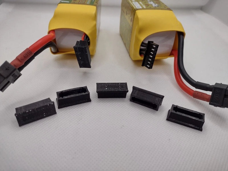 FPV 6S Balance Lead Cover 5pcs Flexible Cable Cap Drone Connector Protection