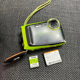 Fujifilm XP120 Waterproof Shockproof Green Camera with 8GB SD Card