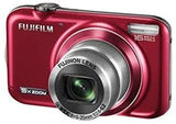 Fujifilm FinePix JX400 Digital Camera 28mm Wide-Angle Red From Japan