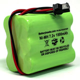 7.2v 1500mAh Ni-MH AA Pack Rechargeable Battery for Model Plane Racing Car