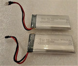 Double flight time: TWIN PACK (2) High Capacity LiPo DRONE BATTERIES 1800mAh