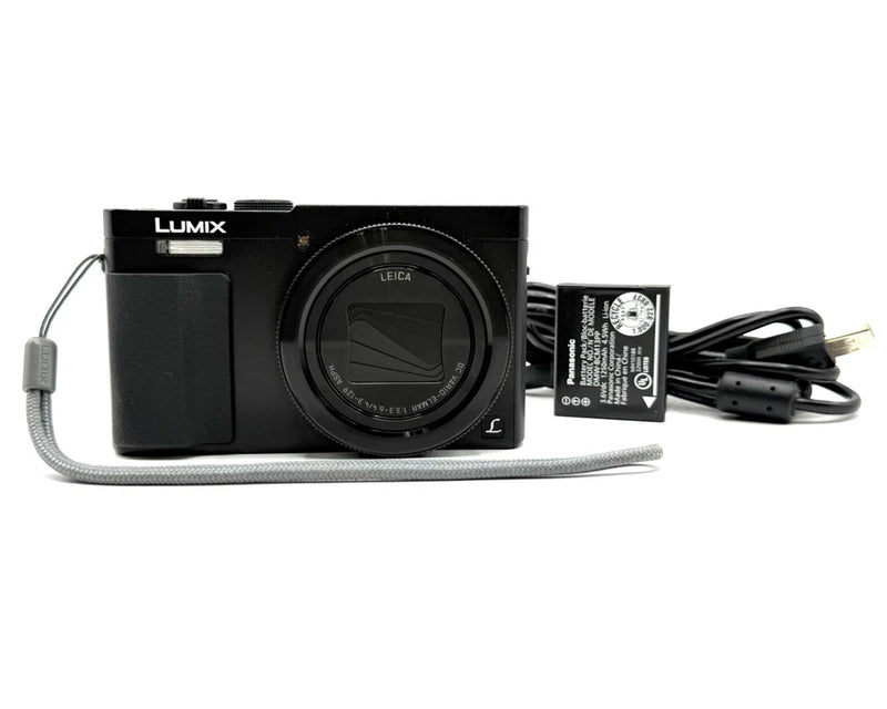 Panasonic Lumix ZS50 Digital Camera 12.1MP Black 30x Zoom Live View