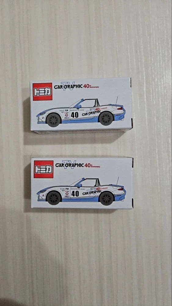 Roadster Cargraphic 40th Anniversary Mini Car Set of 5 Collectible Model