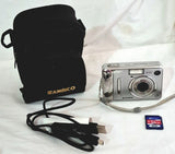 Fujifilm FinePix A400 4.1MP Digital Camera 1gb SD Card USB Cable Case Works Fine