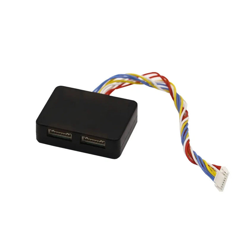SIYI MK15-DCH Black Dual FPV Camera Hub for MK15 HM30 MK32 Air Unit Drone Parts
