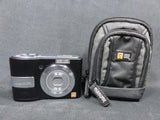 PANASONIC LUMIX DMC-LS85 8.1 MP BLACK DIGITAL CAMERA + 4GB SD CARD WORKING CASE