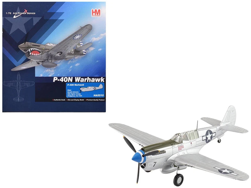 Gray 1/72 fighter aircraft model with star insignia, front three-quarter view