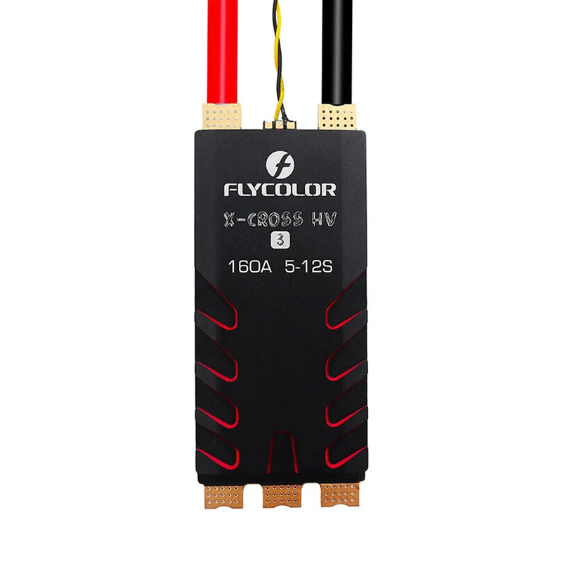 X-Class Drone FPV ESC for Airplane FLYCOLOR Brushless 5-12S Cinelifter 80A HV3