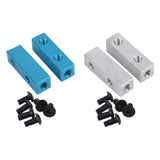 2x RC Servo Mount Aluminum Alloy Assembly Professional Supply DIY Accessories