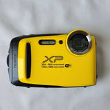Fujifilm FinePix XP130 Digital Camera 16.4MP Yellow Tested and Working