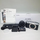 [Mint] Fujifilm X-M5 Mirrorless Digital Camera Black 286Shots 15-45mm Lens BOX
