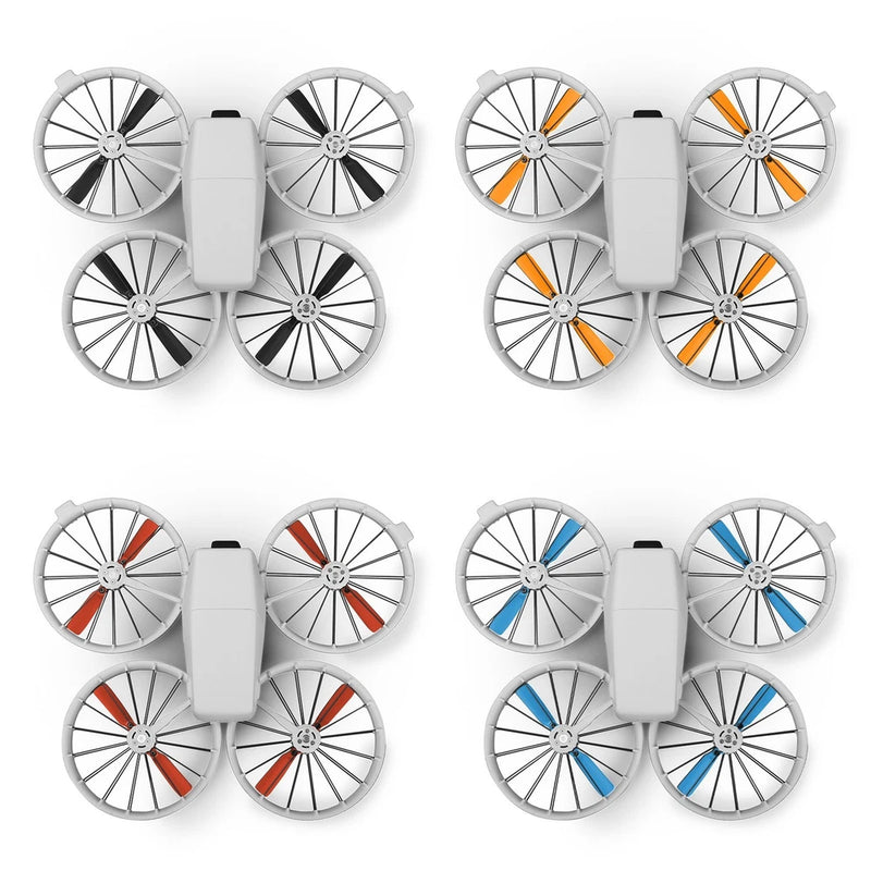 Aesthetic and Functional Propellers for DJI FLIP Drones in Bright Colors