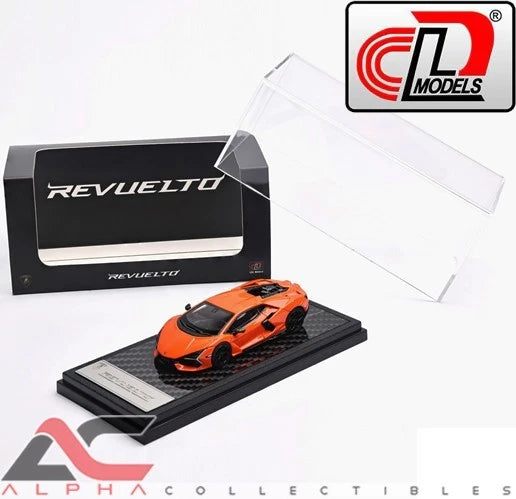 LCD MODELS LCD64042 1:64 LAMBORGHINI REVUELTO (ORANGE) DIECAST