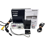 Panasonic Lumix Silver DMC-FH20 14.1MP Digital Camera 8x Optical Zoom Bundle