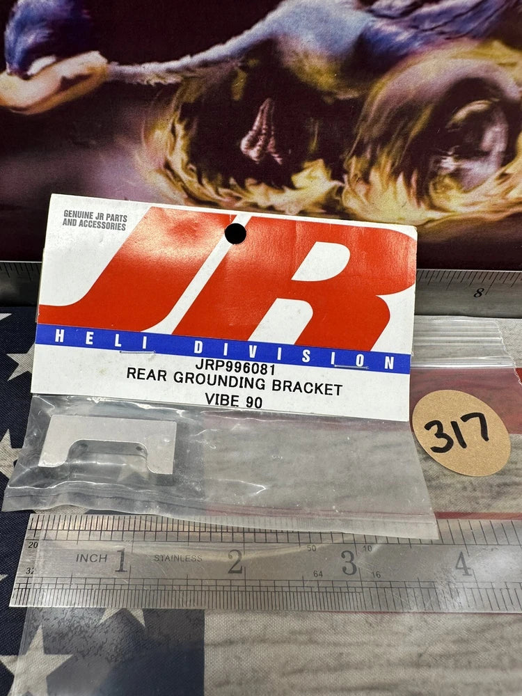 Rear grounding bracket JRP996081 Vibe 90 in clear plastic packaging