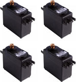 4X Kpower RC Servo M1500 15KG Torque Metal Gear Similar Model MG996R/MG995 Battery