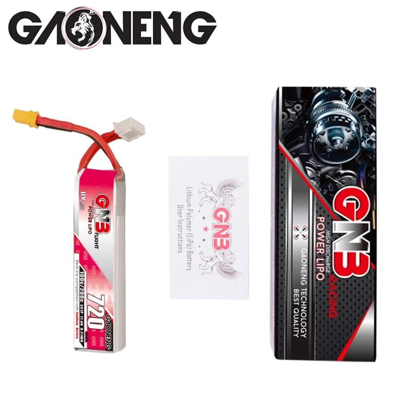 3s 11.1v LiPo 720mah 100c/200c Battery Mobula Drone Whoop FPV