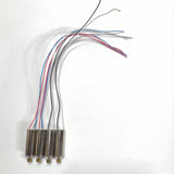 RC drone motor connector harness with four pin leads