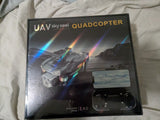 Quadcopter UAV Sky Seeker retail box with front camera display